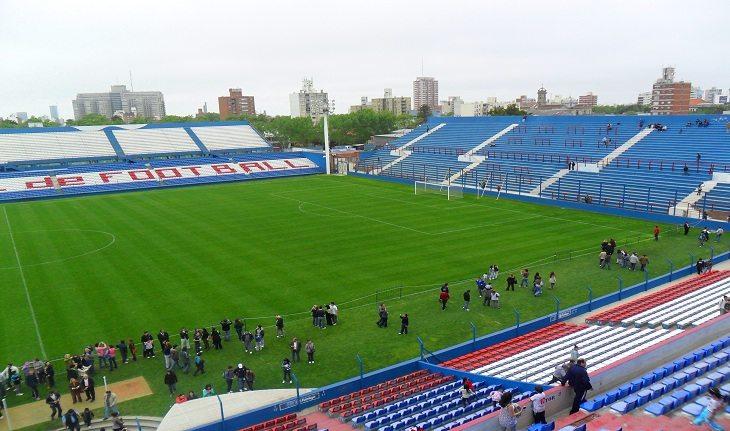 Imagem do Estádio Nacional, em Montevidéu.