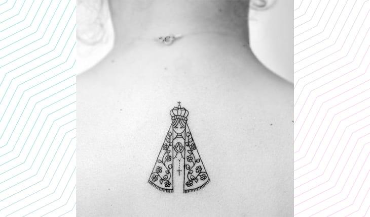 tatuagens de Nossa Senhora