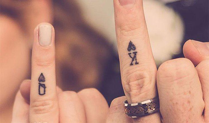 tatuagem de aliança
