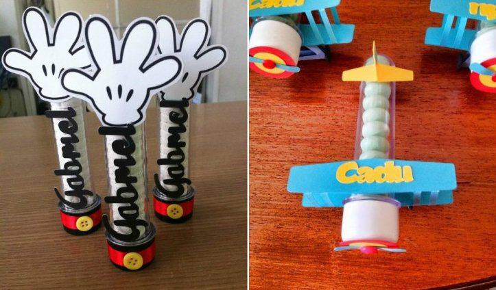 tubetes personalizados festa infantil com nome pinterest