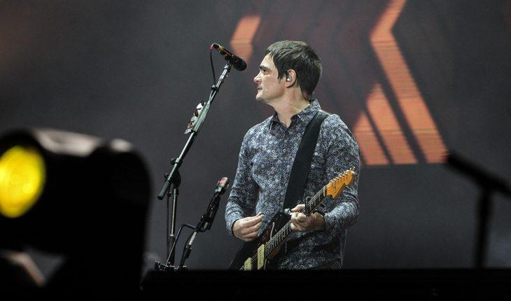 Rock in Rio. Na foto, Skank tocando no palco do evento