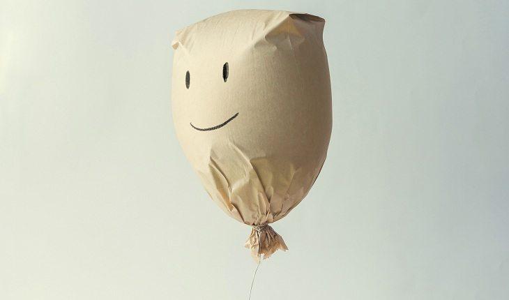Balão de papel