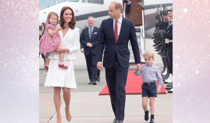 Kate Middleton está grávida. Foto da família real