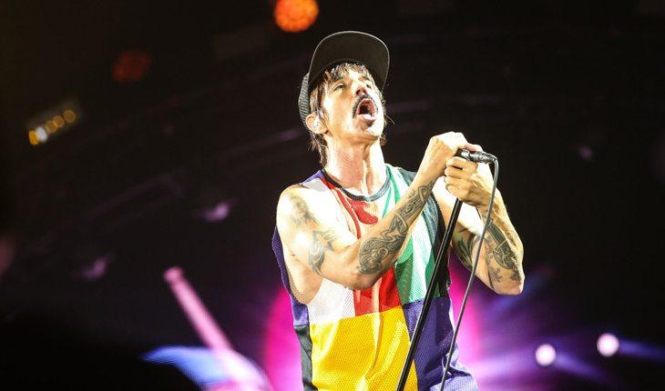 Rock in Rio 2017. Na foto, vocalista do Red Hot Chilli Peppers cantando