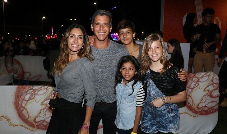 Márcio Garcia e toda a família