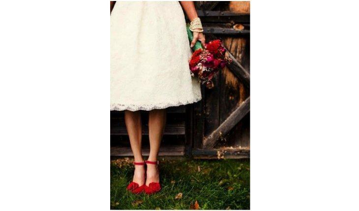 sapatos coloridos para noivas