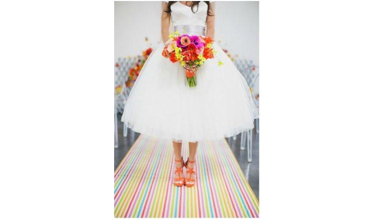 sapatos coloridos para noivas