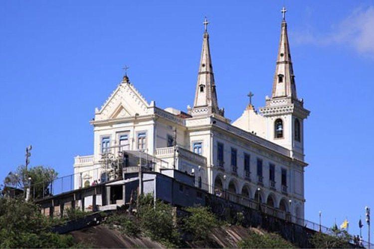 templo de Nossa Senhora da Penha no Rio de Janeiro