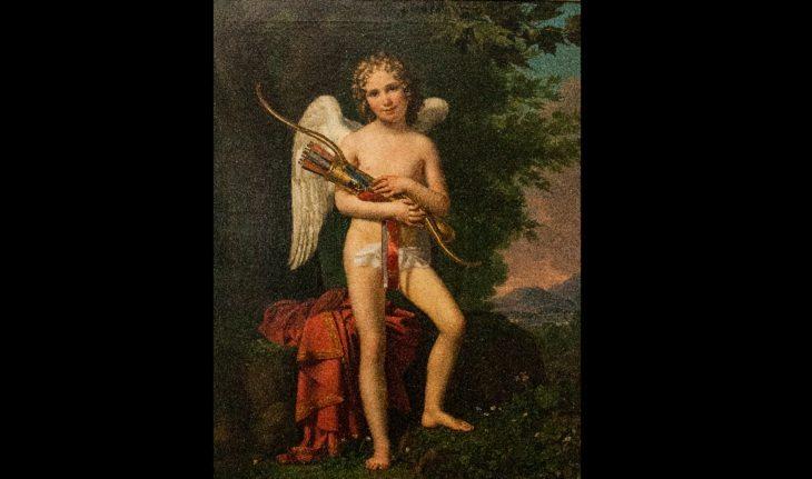 Pintura retratando Eros - deuses gregos