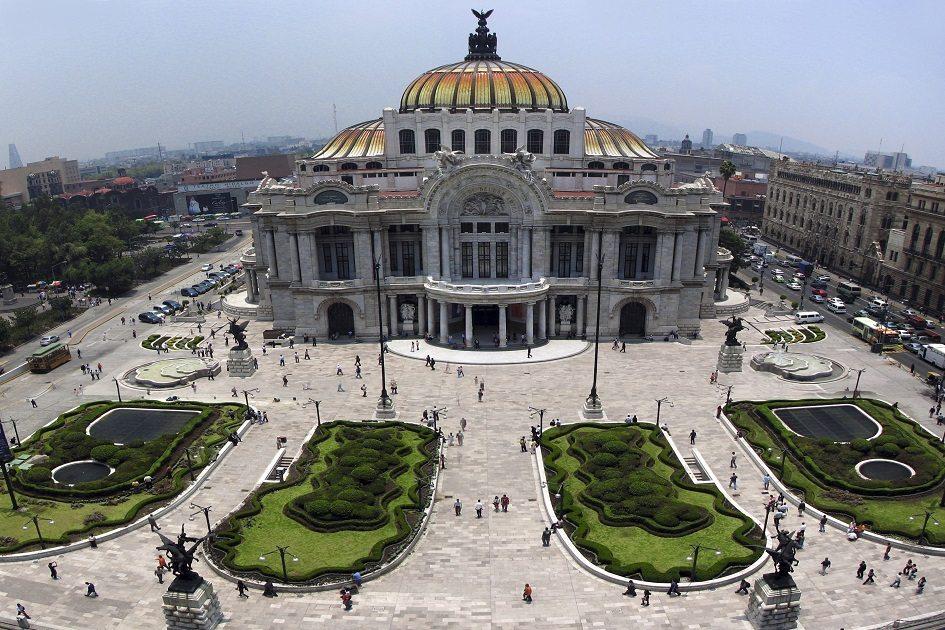 Palácio de Bellas Artes, na Cidade do México.
