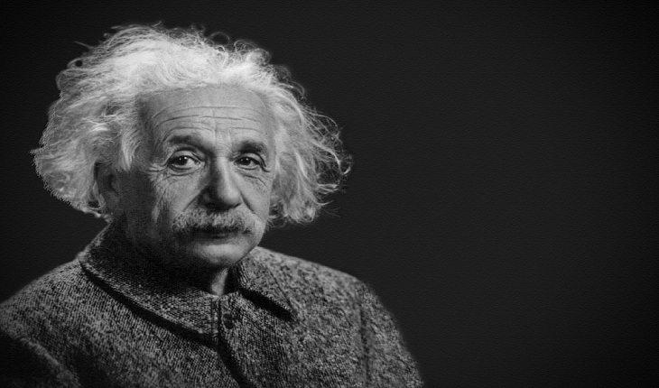 foto do cientista Albert Einstein