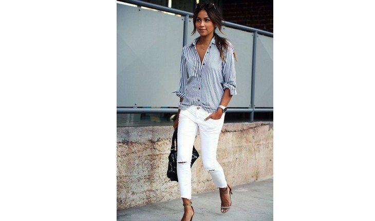 Veja inspirações para usar calça branca e criar um look elegante e moderno