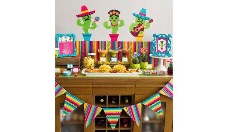 Ideias para decorar uma festa mexicana