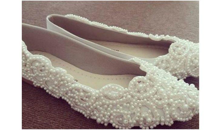 sapatos sem salto no casamento