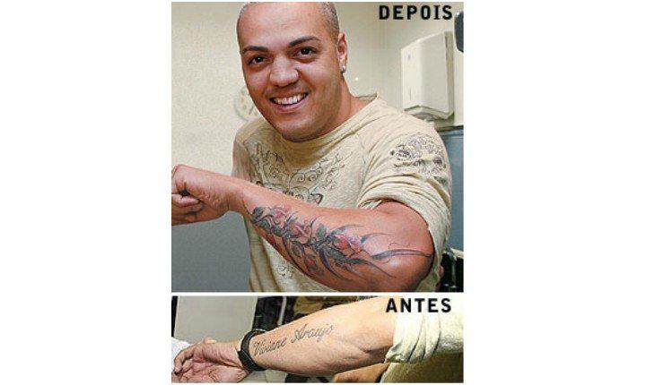 famosos que removeram as tatuagens