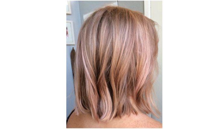 cabelo rose gold é a nova tendência