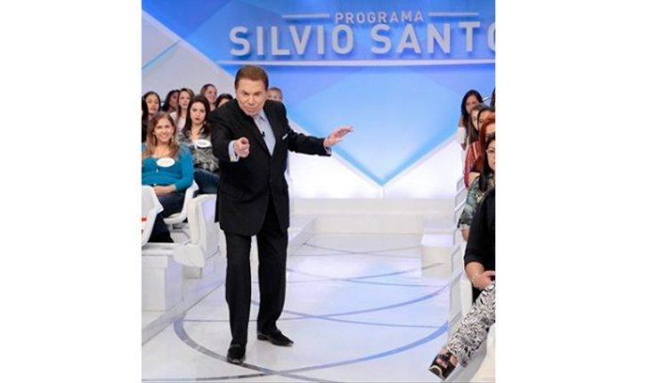 Aniversário do Silvio Santos. Na foto, o dono do SBT