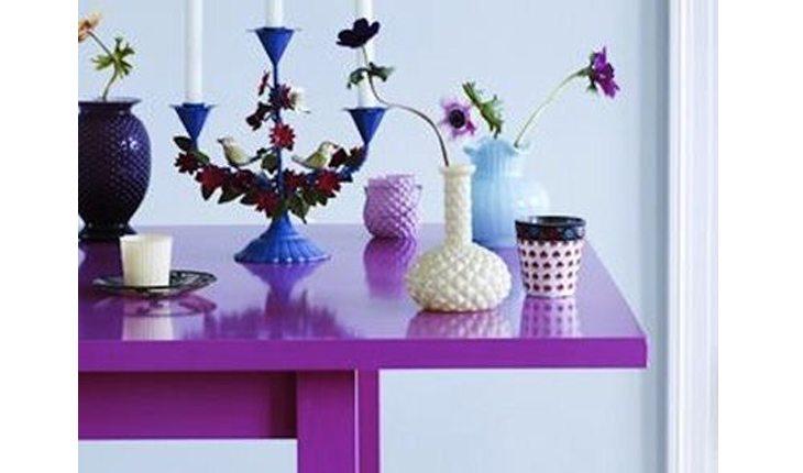 mesa da cor ultra violet