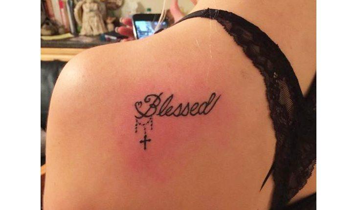 Tatuagem blessed