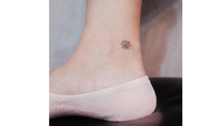 tatuagem flor de lótus