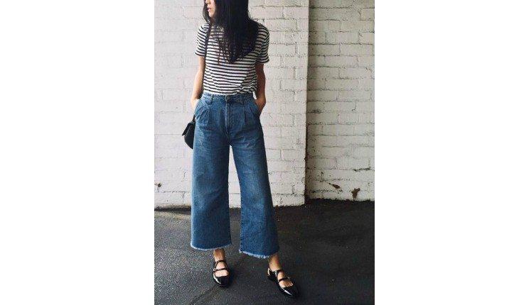 11 looks com pantacourt jeans para usar a peça tendência