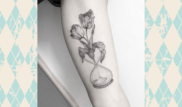 Tatuagens de ampulhetas