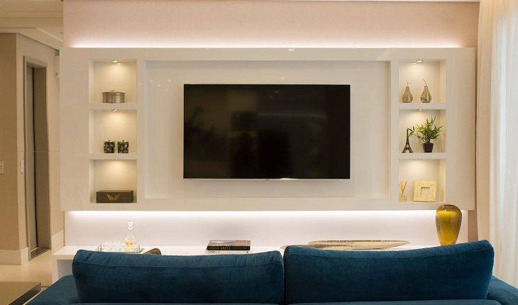Ideias para sala de estar: decoração moderna e aconchegante com móveis brancos