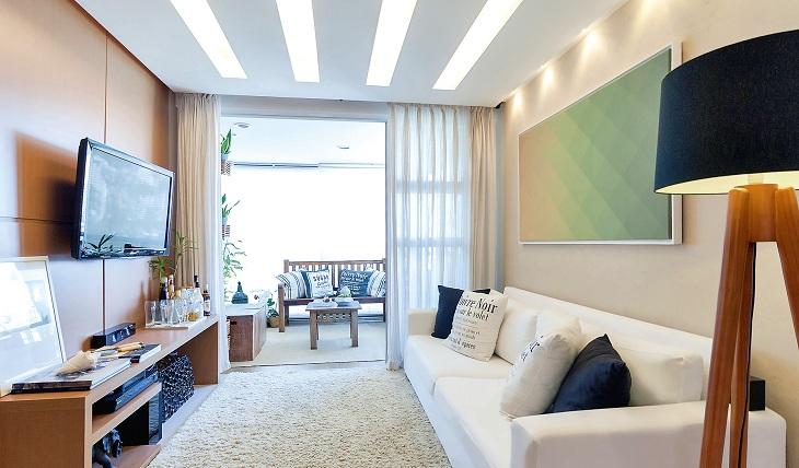 sala de estar Decoração de apartamento pequeno designer de interiores luisi bilbao