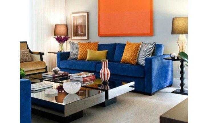Decoração azul e laranja: 15 ideias para apostar nessa combinação