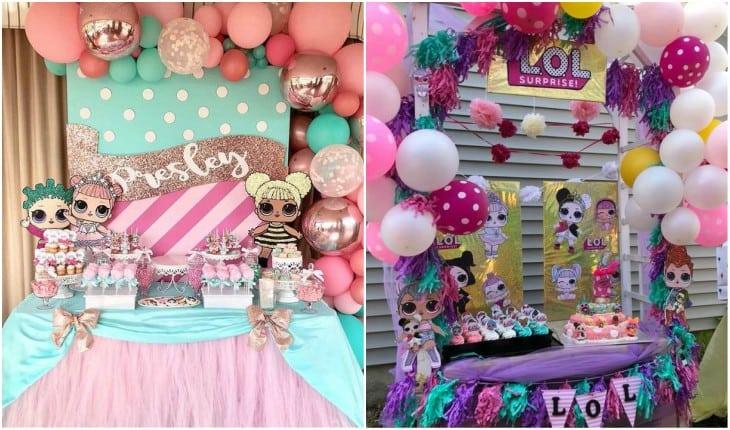 Inspire-se em ideias para decorar e entreter sua festa com as bonequinhas LOL Surprise