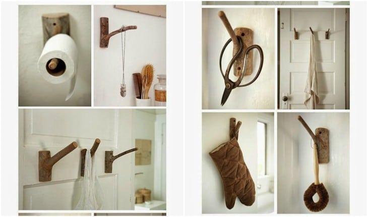 Inspire-se em ideias criativas e baratas para você decorar sua casa com galhos secos