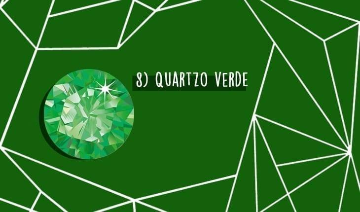 Oráculo das Pedras Ilustração de quartzo-verde