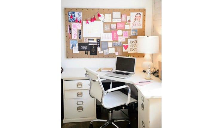 Painel organizador no escritório: 10 ideias para fazer o seu
