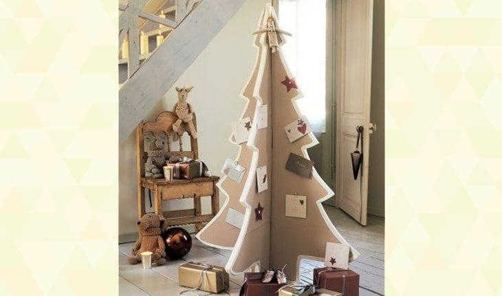 Árvore de Natal de papelão: 10 modelos para decorar a casa! | Alto Astral