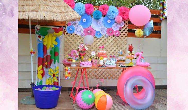 Pool Party: Festa ao ar livre para aproveitar o verão com dicas fáceis,  rápidas e exclusivas - Criatividade em Festa