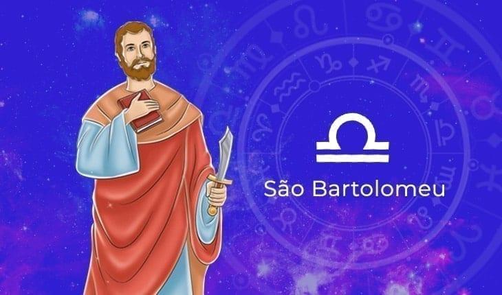 santo de cada signo Ilustração de São Bartolomeu
