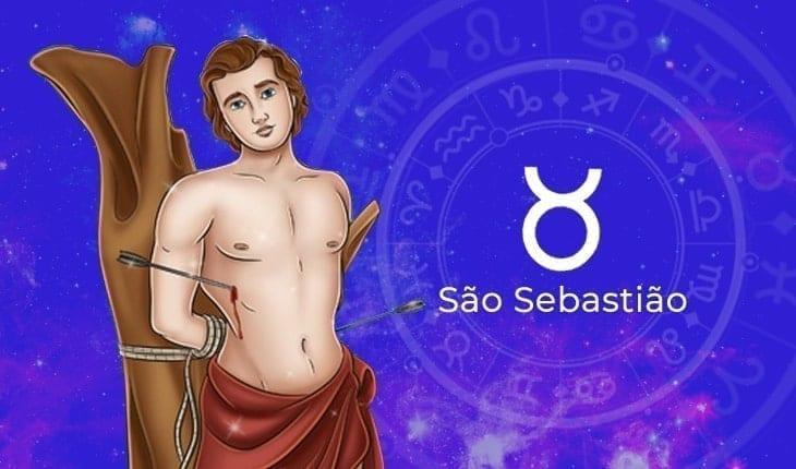 santo de cada signo Ilustração de São Sebastião
