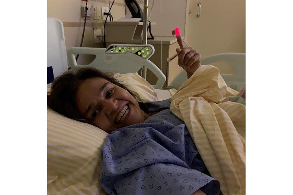 Claudia Rodrigues sai da UTI e está no quarto de hospital 