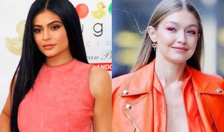 Kylie Jenner e Gigi Hadid apostam em tom Living Coral para compor looks