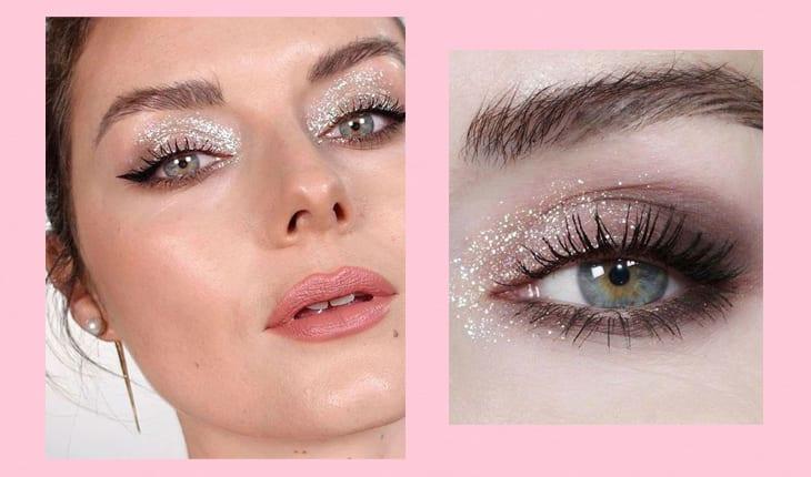 Maquiagem com glitter: 6 opções lindas para brilhar neste fim de ano
