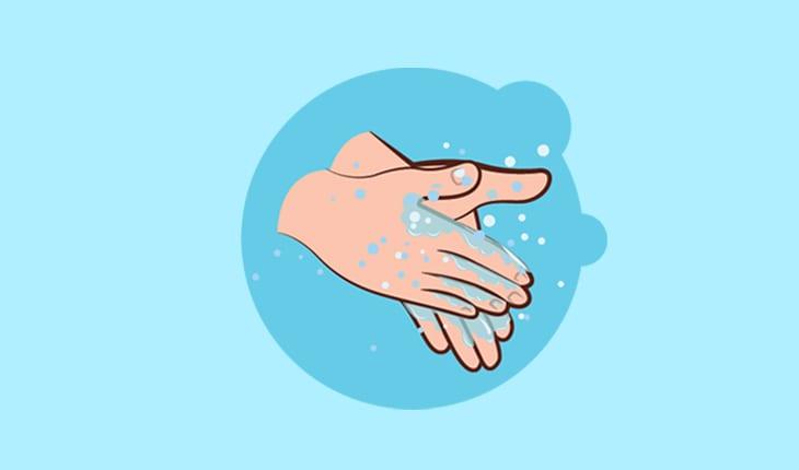 como lavar as mãos