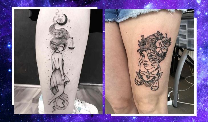 Tatuagem de Libra: 14 inspirações de tattoo do signo