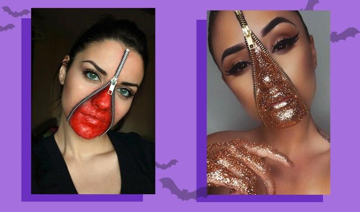 Maquiagens de Halloween: 14 ideias incríveis para se inspirar