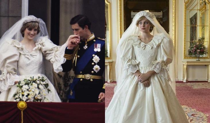 The Crown: série recria os looks originais da Princesa Diana