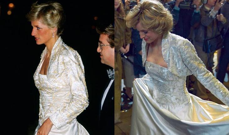 The Crown: série recria os looks originais da Princesa Diana