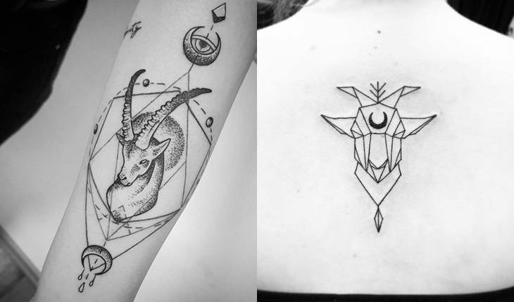 Tatuagem de Capricórnio: 14 modelos de tattoo para se inspirar · Alto