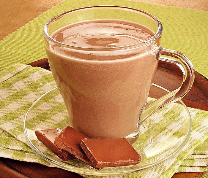 Chocolate quente tradicional