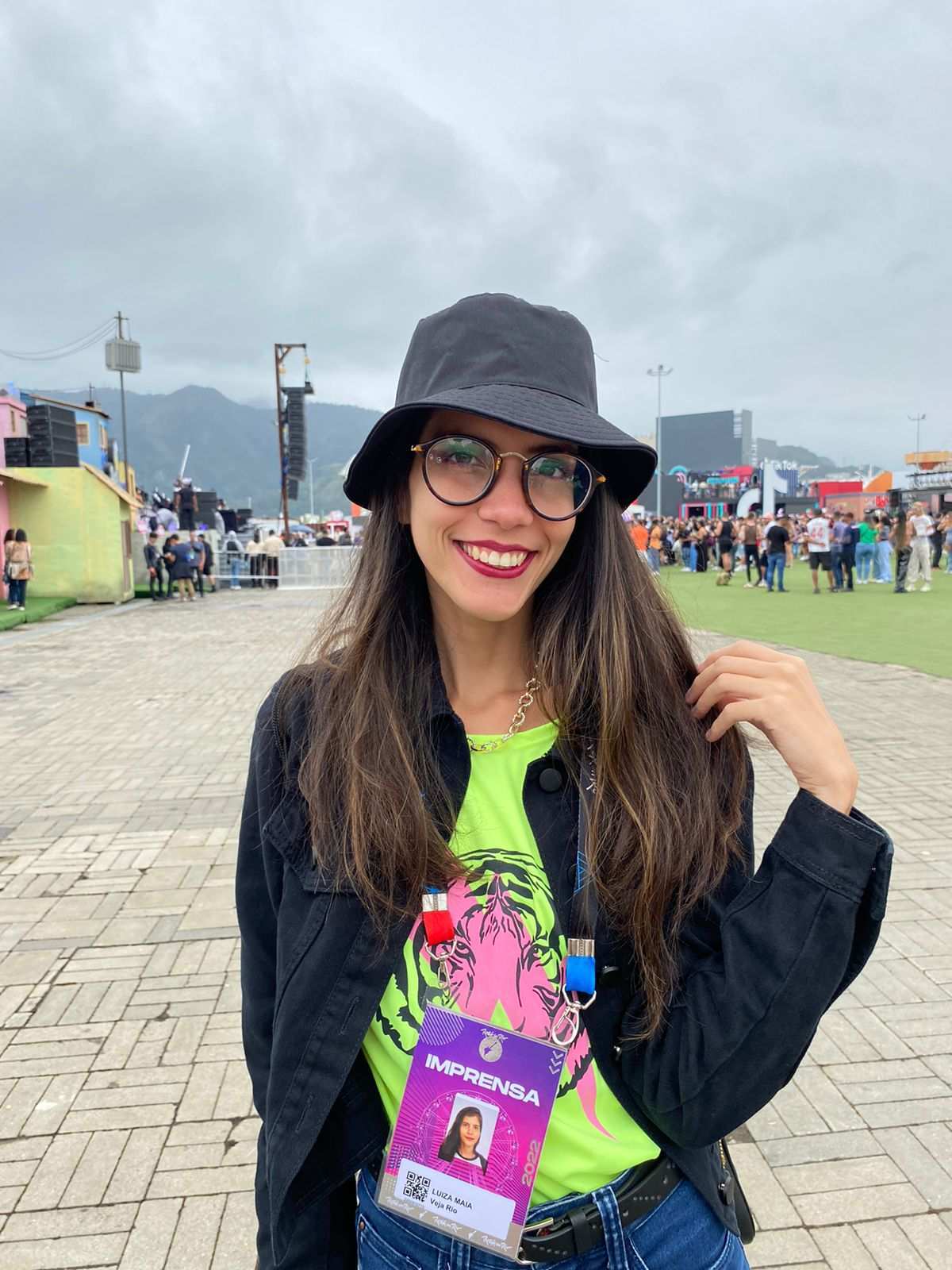 Bucket hat marcou presença no Rock in Rio 