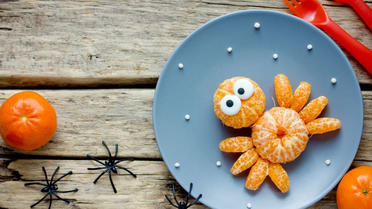 As frutas também podem fazer parte das comidas de Halloween