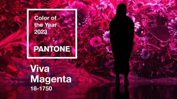 O 'Viva Magenta' foi eleito como a cor de 2023 pela Pantone